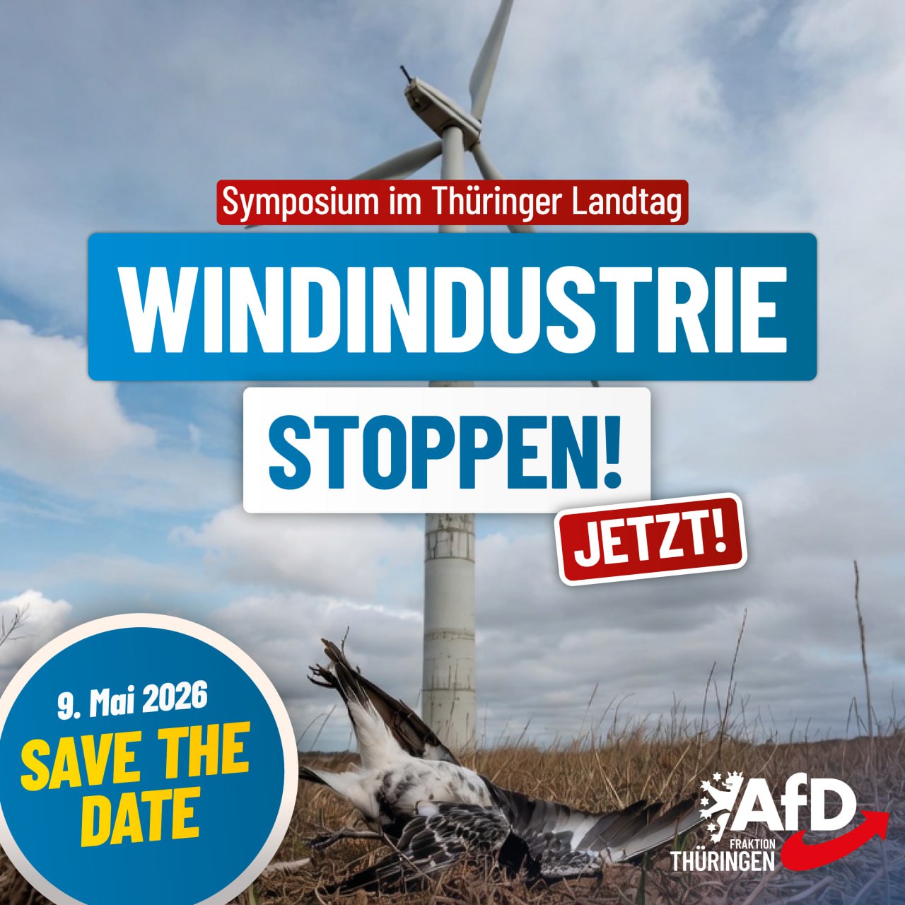 Kachel – Symposium – Windindurstrie stoppen – JETZT